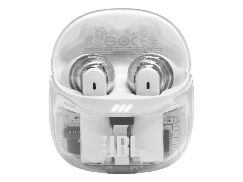 JBL Tune Flex 2 Ghost Edition True Wireless Earbuds - JBLTFLEX2GWHTAM