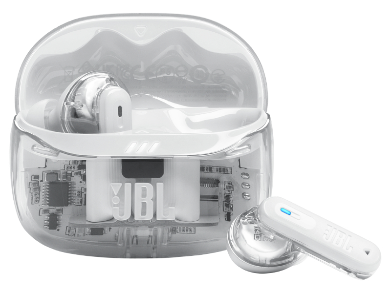 JBL Tune Beam 2 Ghost Edition True Wireless Noise Cancelling Earbuds - JBLTBEAM2GWHTAM
