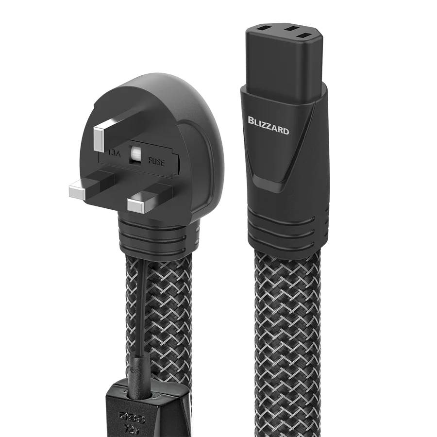 Audioquest 3 Meter Blizzard Power Cable - BLIZZARDUS0320A