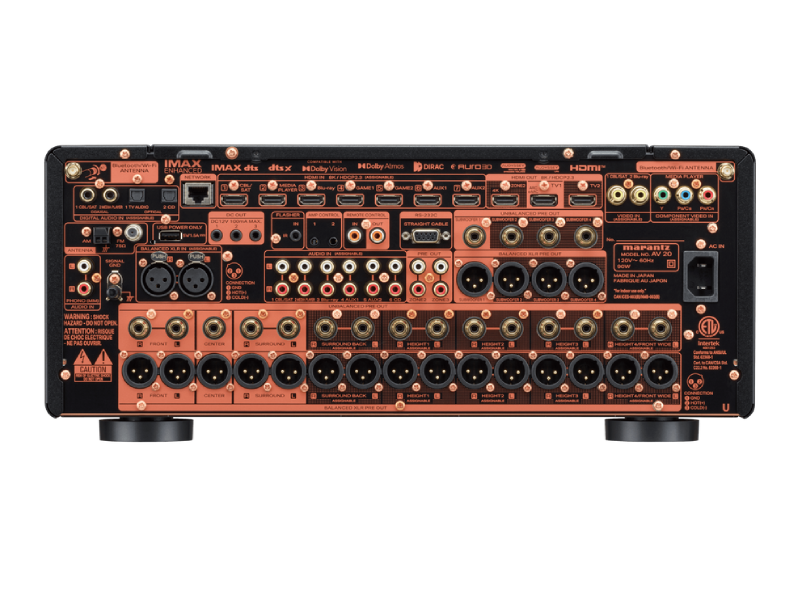 Marantz Reference 13.4 Channel Balanced AV Preamplifier with HEOS Built-in - AV20