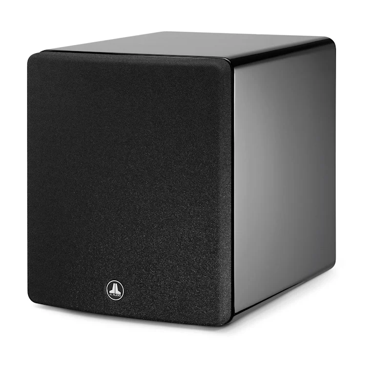 JL Audio Single 10" Fathom v2 Powered Subwoofers in Gloss Black - f110v2-GLOSS