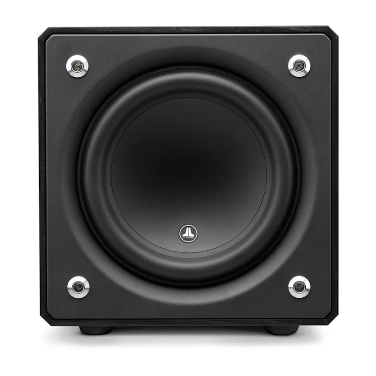 JL Audio 10" E-Sub Powered Subwoofer in Black Ash - E110-ASH