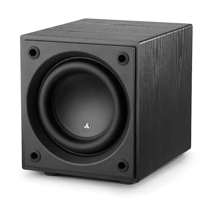 JL Audio 8" Dominion Powered Subwoofer in Black Ash - D108-ASH