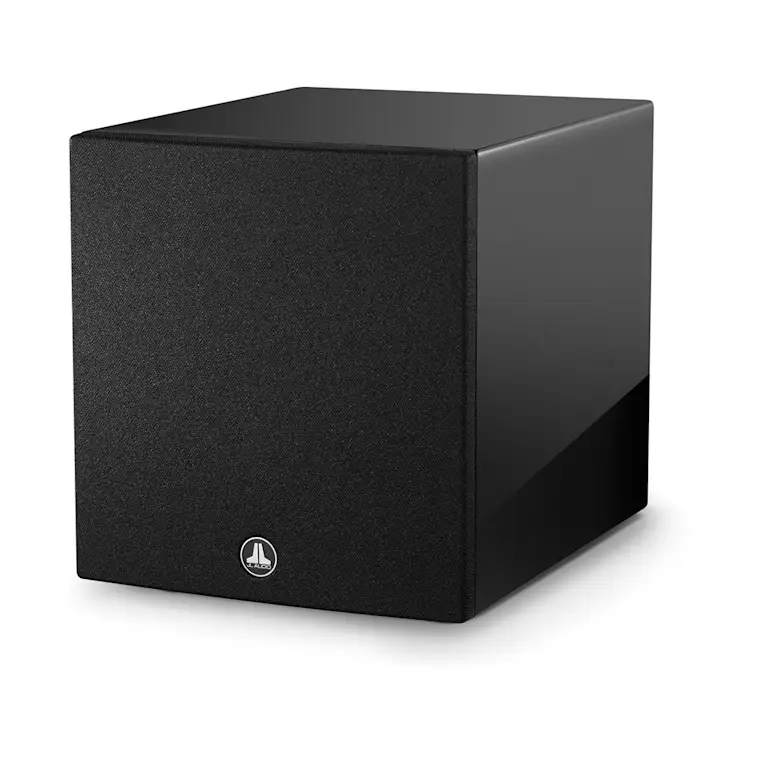 JL Audio 10" Dominion Powered Subwoofer in Black Gloss - D110- GLOSS