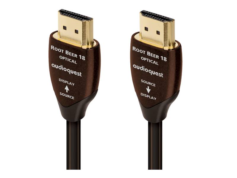 Audioquest Root Beer 18 Long-Length Active HDMI 2.0b Cable - HDM18RBEER2500