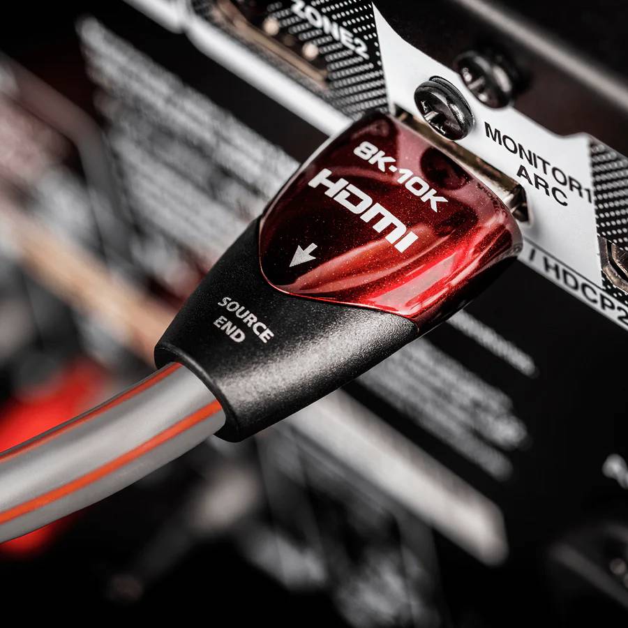 Audioquest 10 Meter Cherry Cola 48 Active Optical HDMI 2.1 Cable - HDM48CCOLA1000