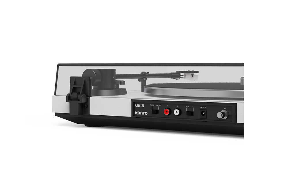 Kanto Bluetooth Belt Drive Turntable with Phono Preamp - OBI3VMW