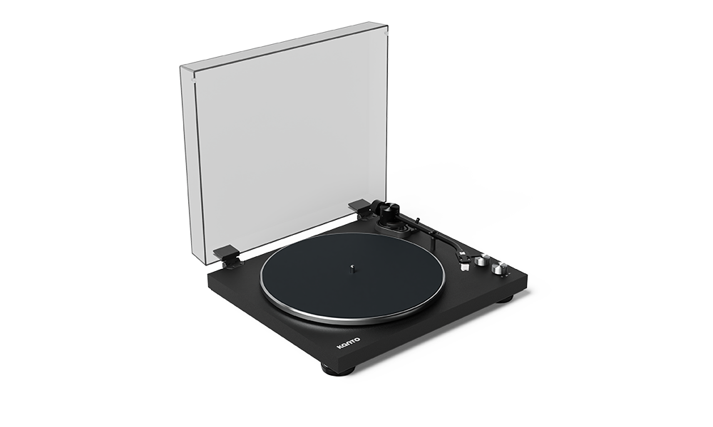 Kanto Bluetooth Belt Drive Turntable with Phono Preamp - OBI3VMB