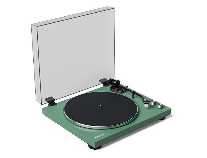 Kanto Bluetooth Belt Drive Turntable with Phono Preamp - OBI3VMN
