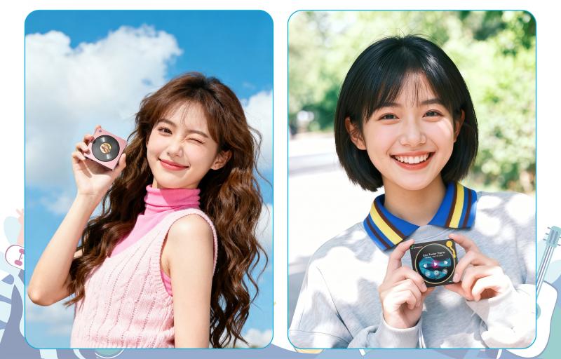 FiiO Portable Hi-Res Lossless Music Player in Pink - DISC (P)