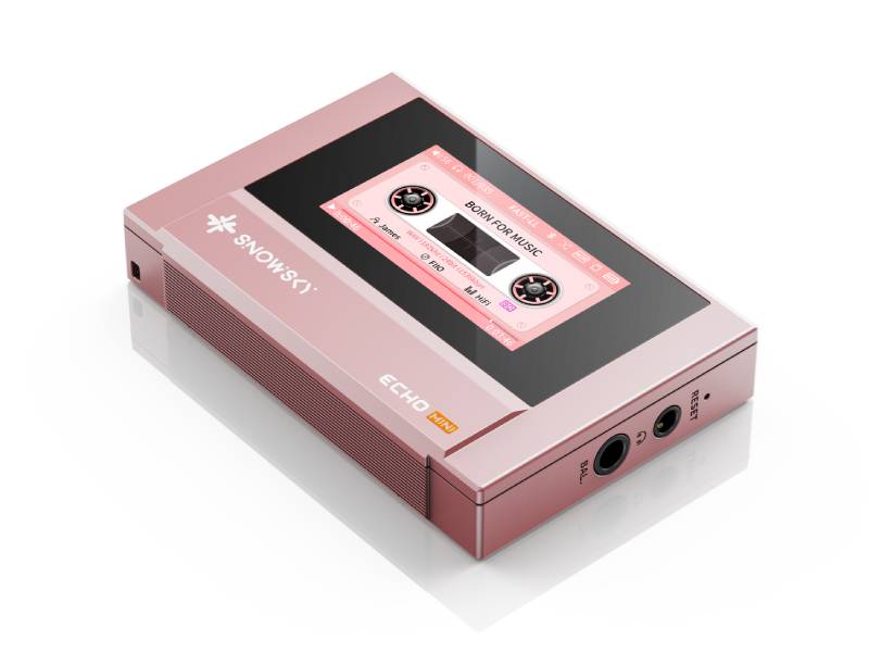 FiiO Portable High-Res Lossless Music Player in Pink - Echo Mini (P)