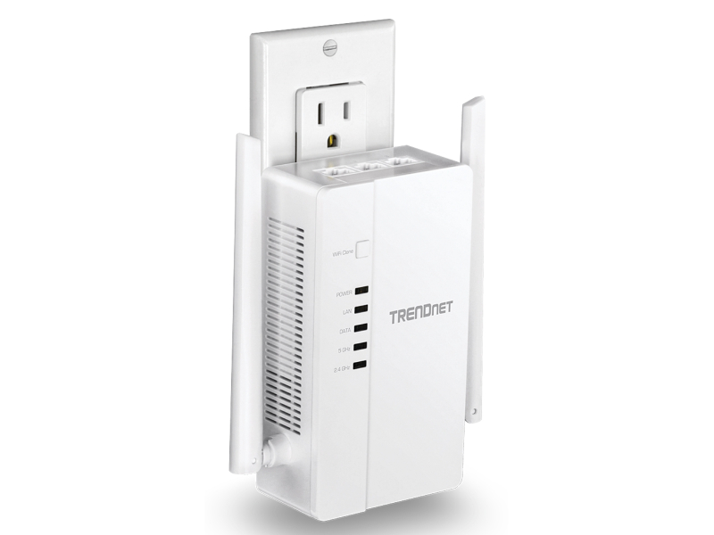 Trendent Kit wireless 1200 AV2 Powerline WiFi Everywhere - TPL-430APK