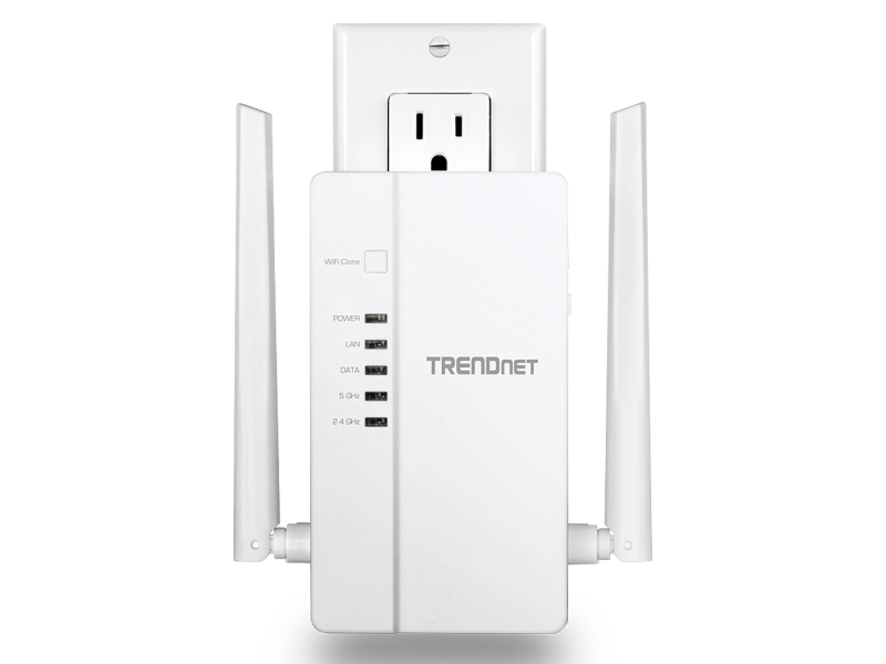 Trendent Kit wireless 1200 AV2 Powerline WiFi Everywhere - TPL-430APK