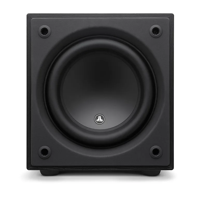 JL Audio 10" Dominion Powered Subwoofer in Black Ash - D110-ASH