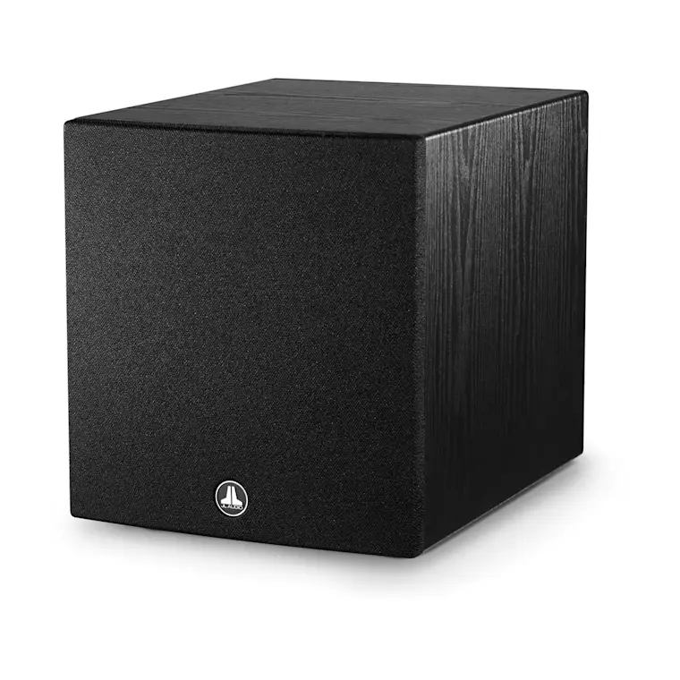 JL Audio 10" Dominion Powered Subwoofer in Black Ash - D110-ASH