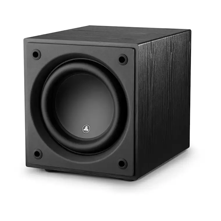 JL Audio 10" Dominion Powered Subwoofer in Black Ash - D110-ASH