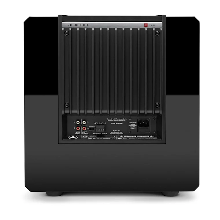 JL Audio 12" E-Sub Powered Subwoofer in Black Gloss - E112-GLOSS
