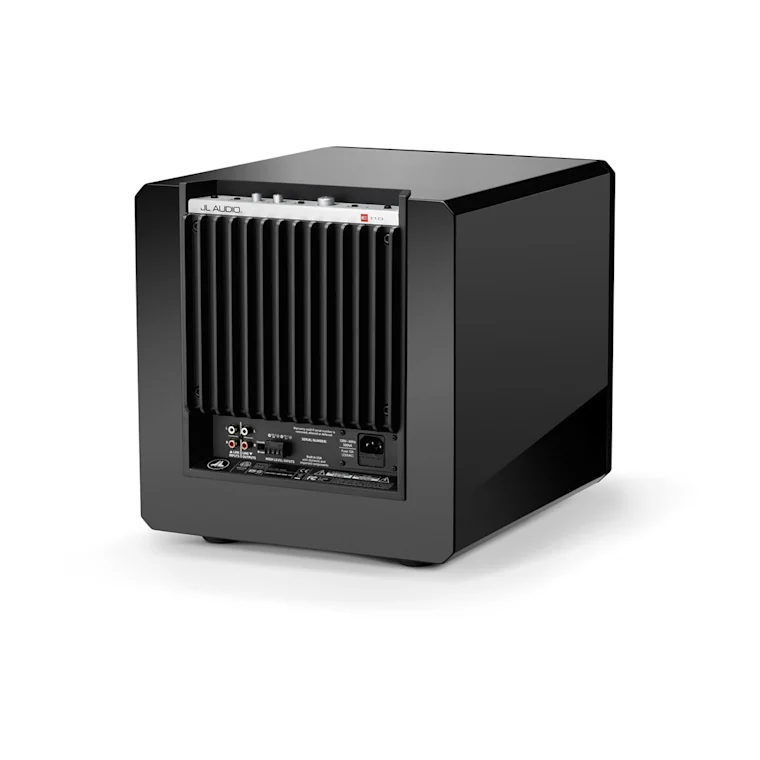JL Audio 10" E-Sub Powered Subwoofer in Black Gloss - E110-GLOSS