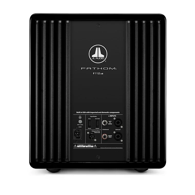 JL Audio Single 13.5" Fathom v2 Powered Subwoofers in Gloss Black - f113v2-GLOSS