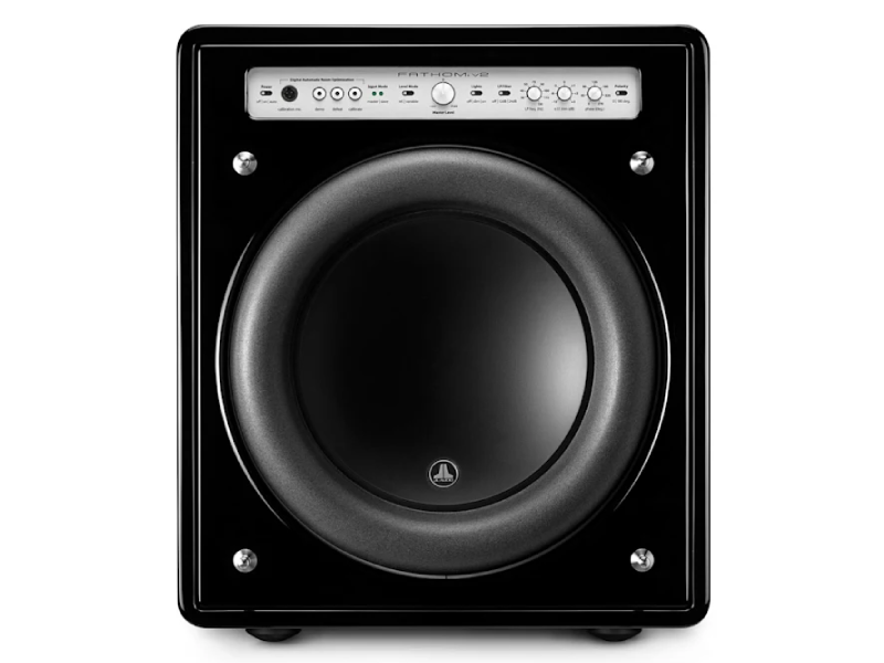 JL Audio Single 13.5" Fathom v2 Powered Subwoofers in Gloss Black - f113v2-GLOSS