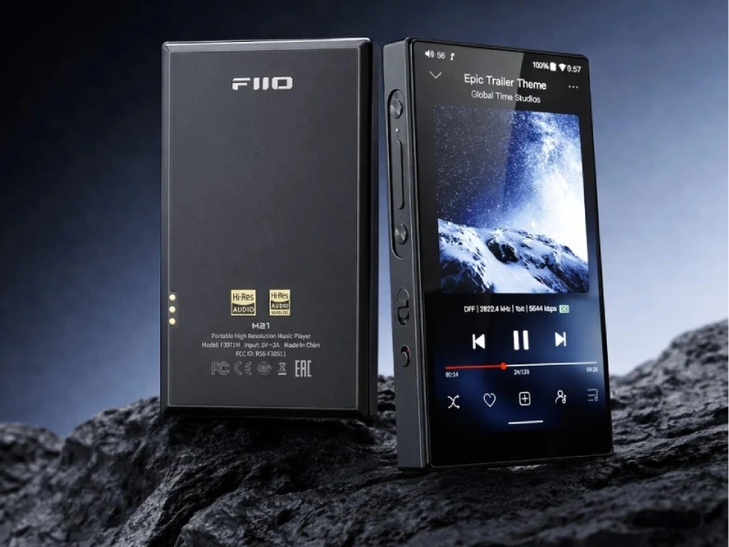 Fiio Portable High-Res Lossless Music Player - M21 (B)