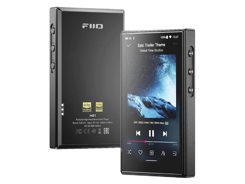 Fiio Portable High-Res Lossless Music Player - M21 (B)