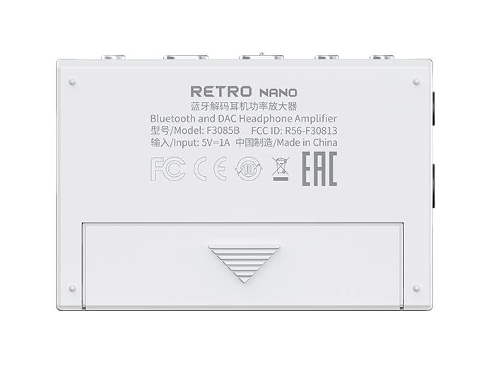 FiiO Bluetooth DAC and Headphone Amplifier - Retro Nano (W)