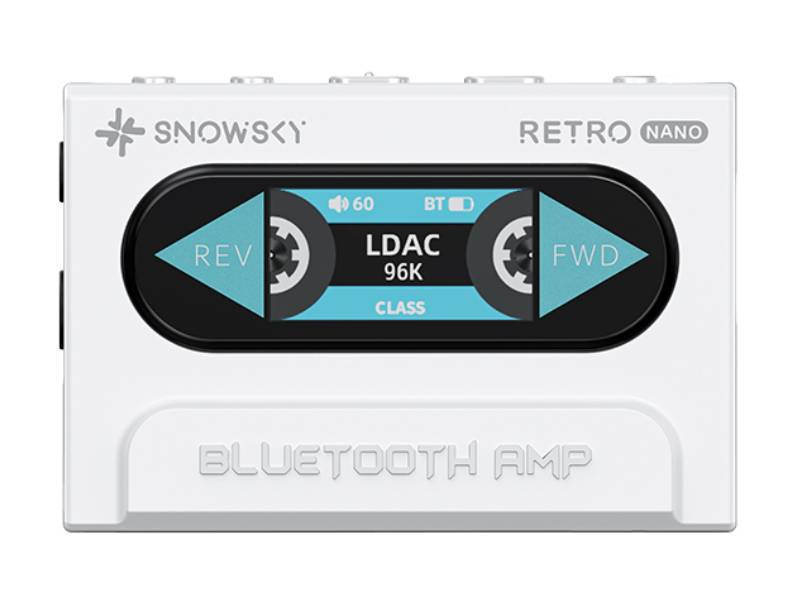 FiiO Bluetooth DAC and Headphone Amplifier - Retro Nano (W)