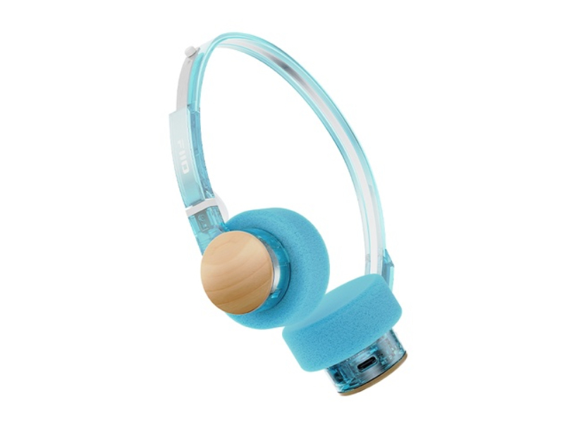 FiiO Bluetooth Over-Ear Headphones in Cyan - EH11 (C)