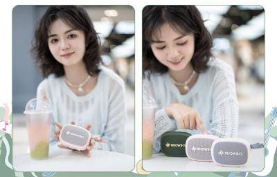 FiiO Portable Bluetooth Speaker in Pink - Anywhere (P)