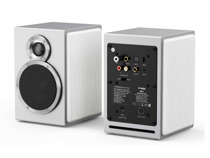 FiiO High-Fidelity Desktop Active Speaker - SA1 (W)