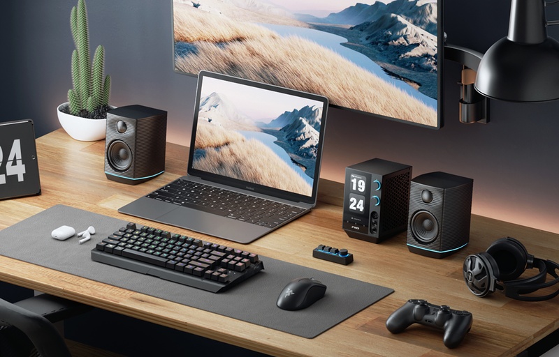 FiiO High Fidelity Bluetooth Active Desktop Speaker - SP3 BT