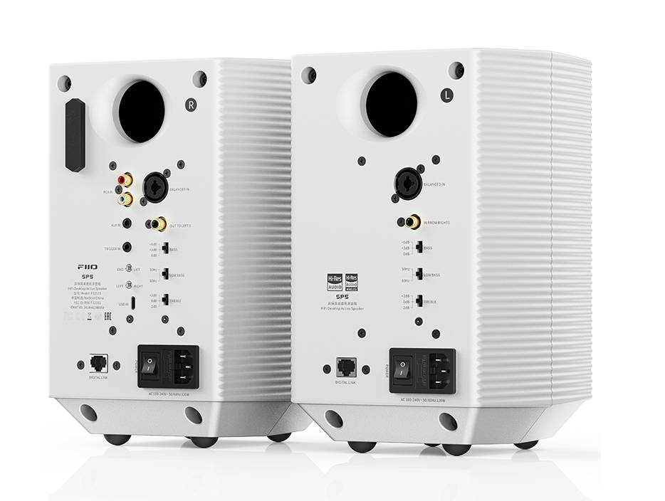 FiiO High-Fidelity Active Desktop Speakers - SP5 (W)