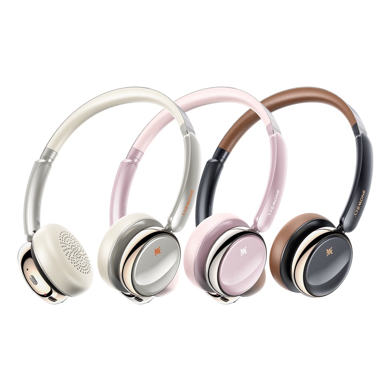 FiiO Anytime On-Ear Bluetooth ANC Headphones in Pink - Anytime (P)