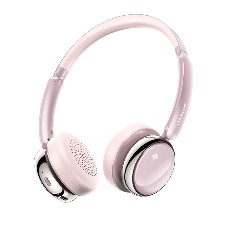 FiiO Anytime On-Ear Bluetooth ANC Headphones in Pink - Anytime (P)