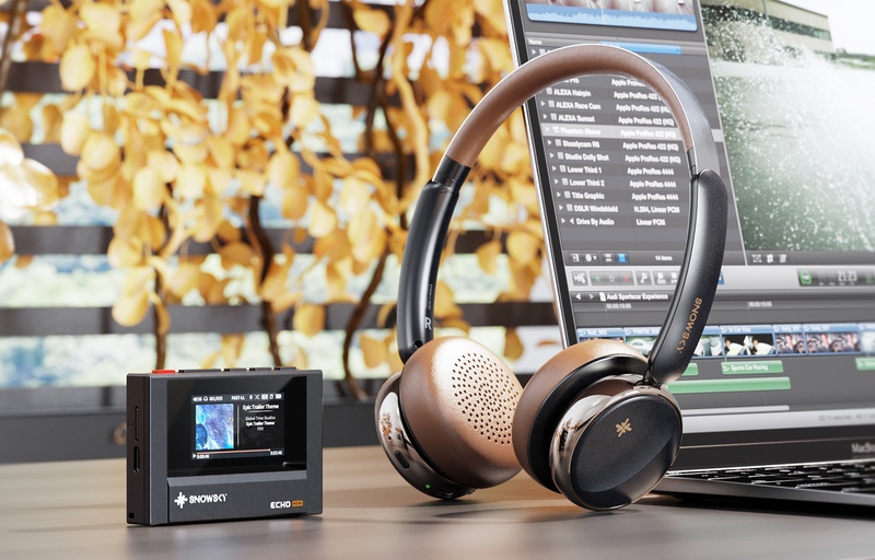 FiiO Anytime On-Ear Bluetooth ANC Headphones in Pink - Anytime (P)