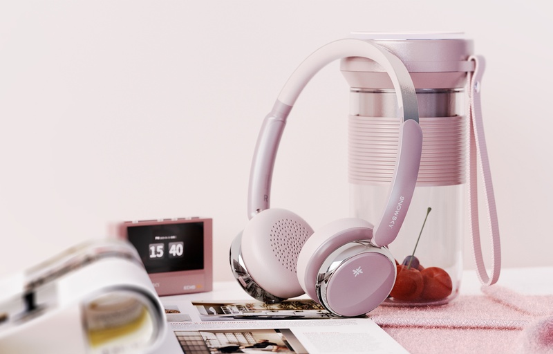 FiiO Anytime On-Ear Bluetooth ANC Headphones in Titanium Gold - Anytime (T)