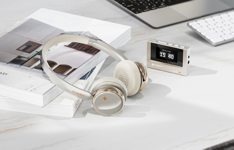 FiiO Anytime On-Ear Bluetooth ANC Headphones in Titanium Gold - Anytime (T)