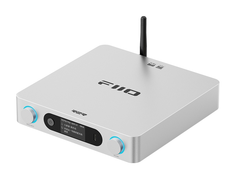 FiiO High-Resolution Bluetooth Audio Receiver in Silver - BR15 R2R (S)