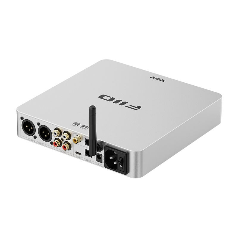 FiiO High-Resolution Bluetooth Audio Receiver in Silver - BR15 R2R (S)