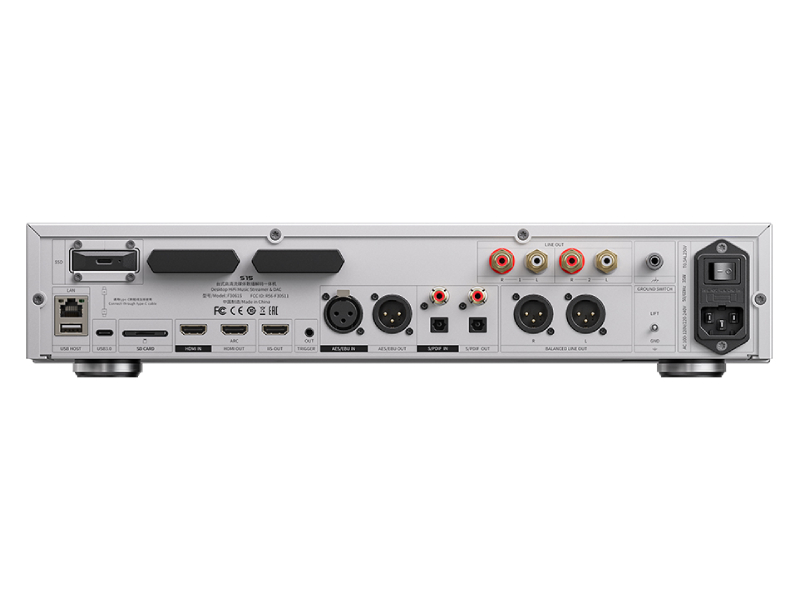 FiiO Desktop High-Res Audio Streamer in Silver - S15 (S)