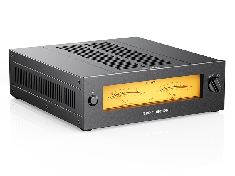 FiiO Desktop R2R Tube Buffer and DAC in Black - Warmer R2R (B)