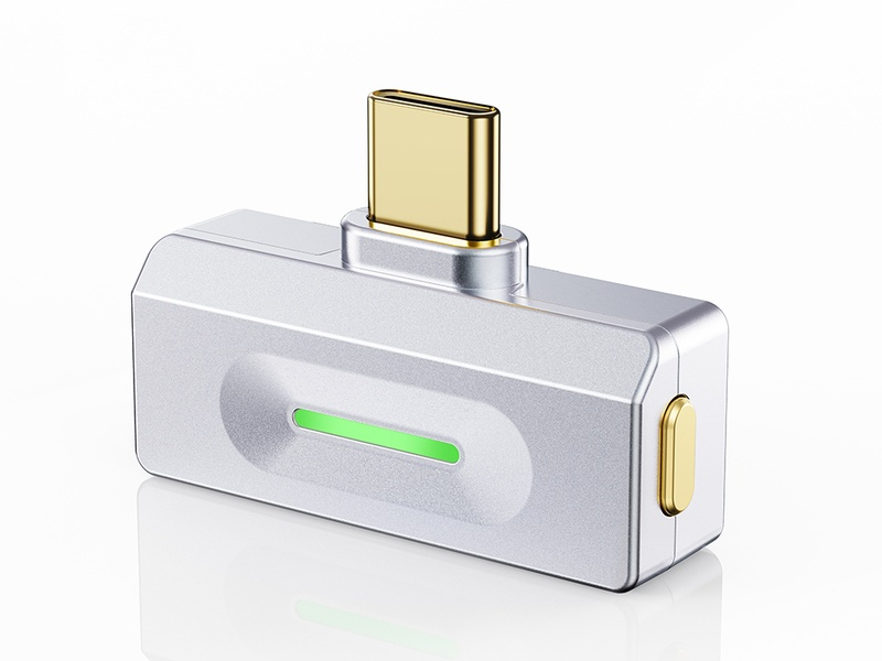 FiiO AirLink Portable High-Res Bluetooth Transmitter in Silver - AirLink (S)