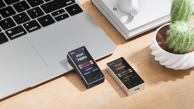 FiiO Portable High-Res Lossless Music Player in Titanium Gold - QX13 (TG)