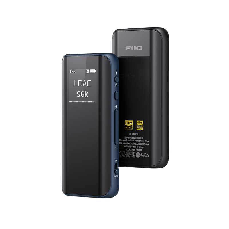 FiiO Bluetooth DAC and Headphone Amplifier - BTR15 (Bl)