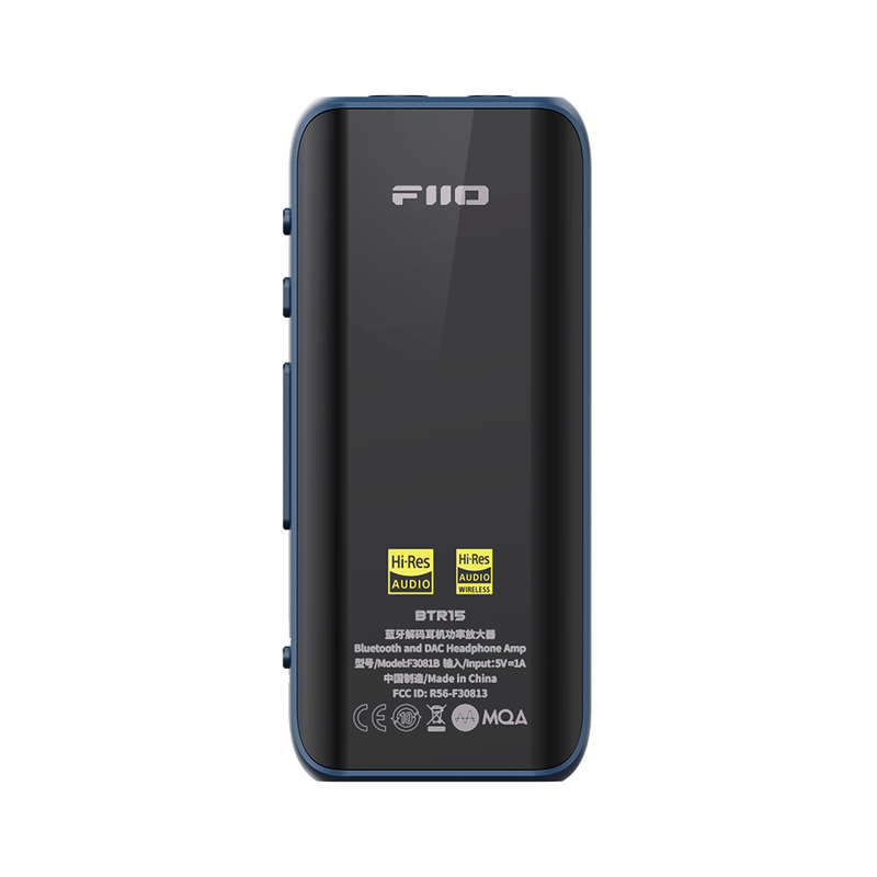 FiiO Bluetooth DAC and Headphone Amplifier - BTR15 (Bl)