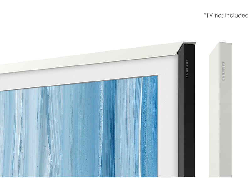 65" Samsung Frame Customizable Bezel in White - VGSCFH65WTBZA