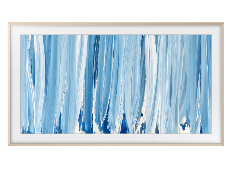 75" Samsung Customizable Frame Bezel in Sand Gold - VG-SCFH75SGMZA