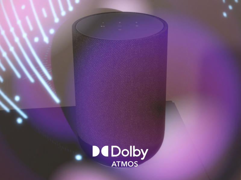 Denon Home 200 Wireless Smart Speaker Powered by HEOS With Dolby Atmos Music - DENONHOME200BK
