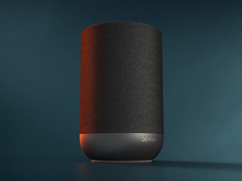 Denon Home 200 Wireless Smart Speaker Powered by HEOS With Dolby Atmos Music - DENONHOME200BK